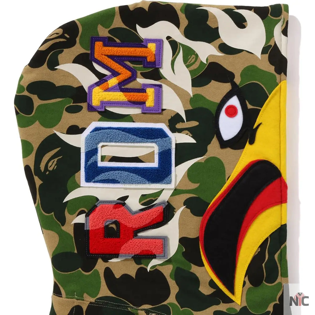 Bape X Readymade Abc Camo Eagle Relaxed Fit Full Zip Hoodie Mens NYC Jackets
