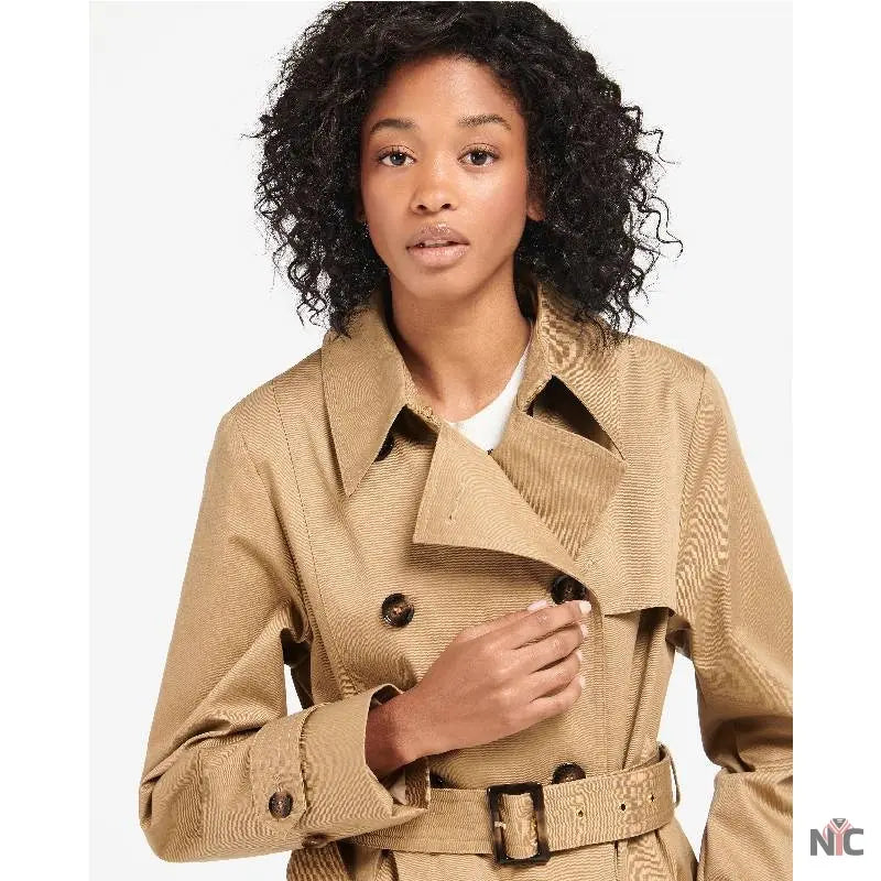 Barbour Greta Ladies Showerproof Trench Coat - NYC Jackets