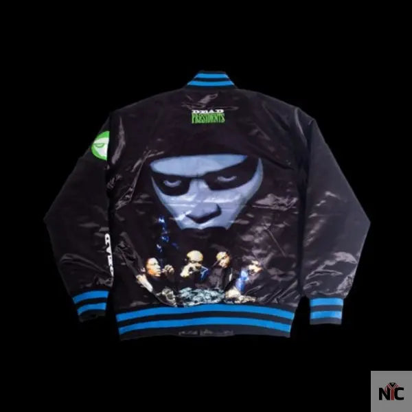 Belly Black Satin Jacket NYC Jackets