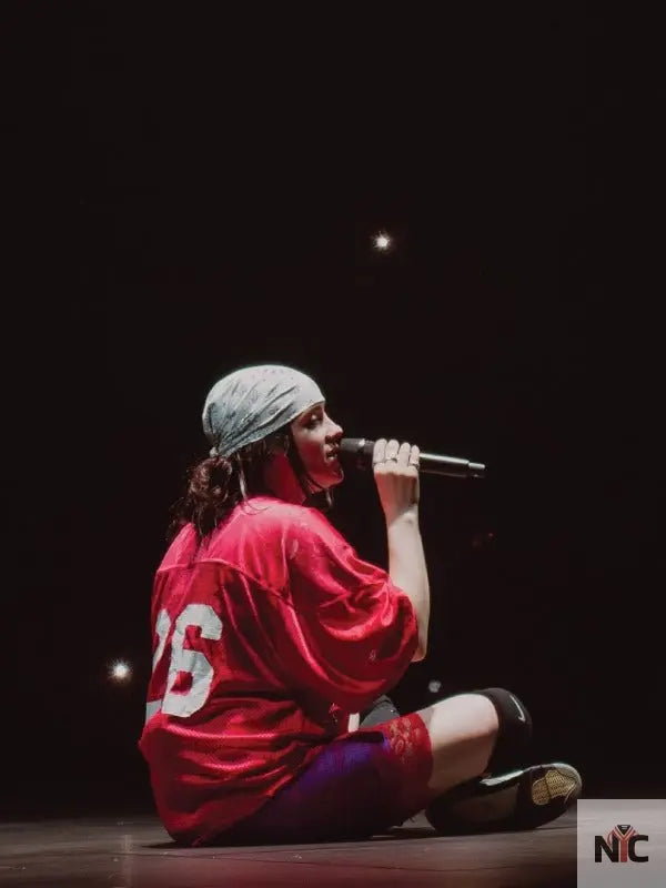 Billie Eilish 26 Red Jersey NYC Jackets