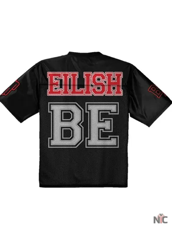 Billie Eilish BE Photo Jersey NYC Jackets