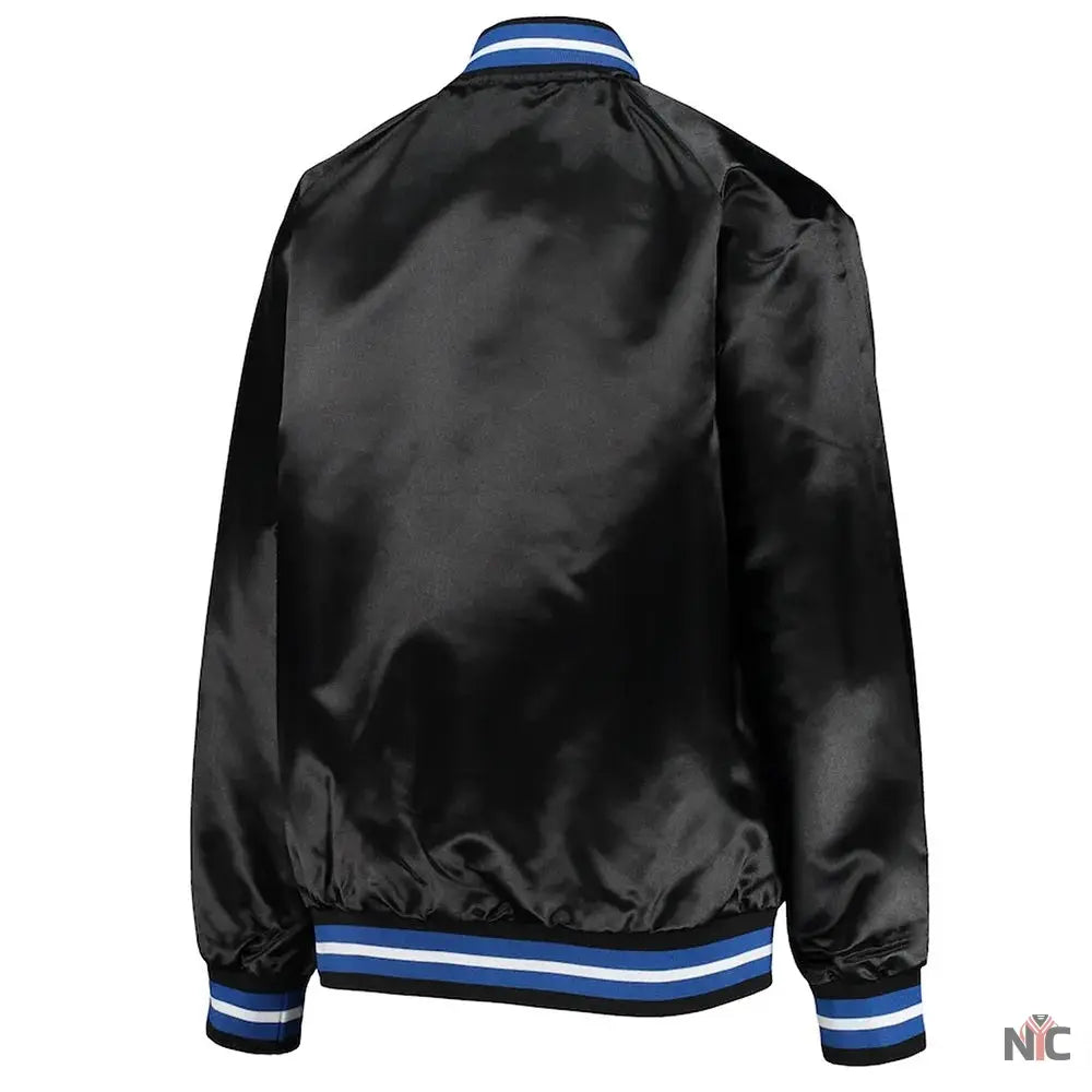 Black Orlando Magic Youth Hardwood Classics Jacket NYC Jackets