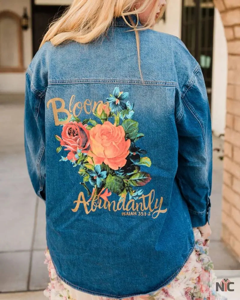 Bloom Abundantly Jacket NYC Jackets