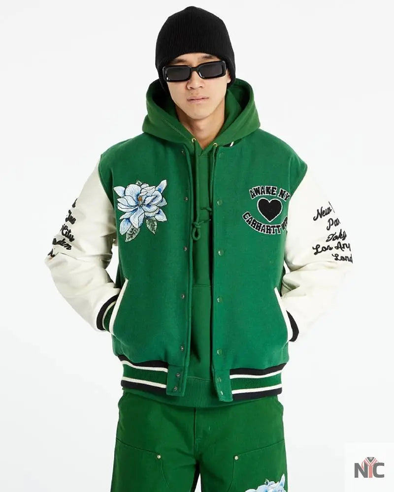 Bomber Awake NY x Carhartt WIP Teddy Jacket NYC Jackets