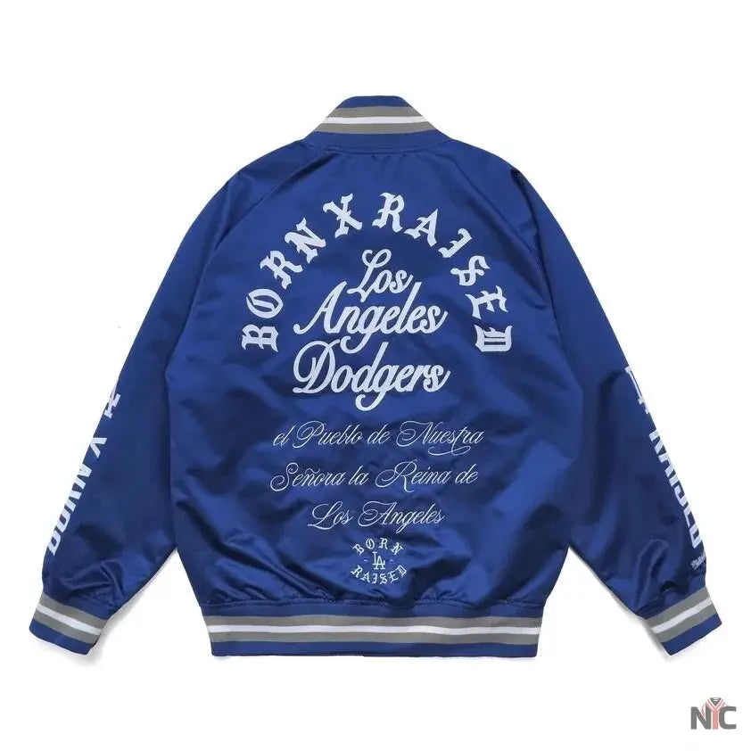 Born X Raised Dodgers Jacket NYC Jackets