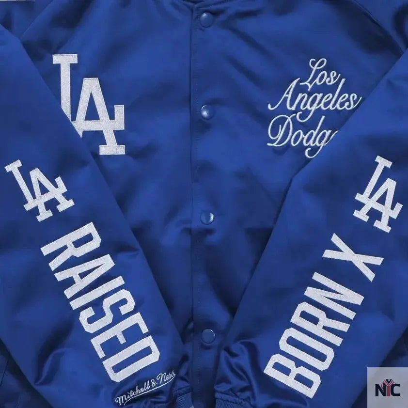 Born X Raised Dodgers Jacket NYC Jackets