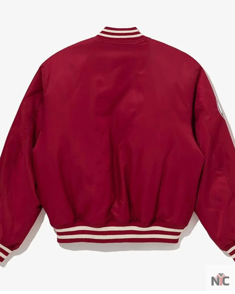 Boston Red Sox Red Cooperstown Satin Jacket NYC Jackets