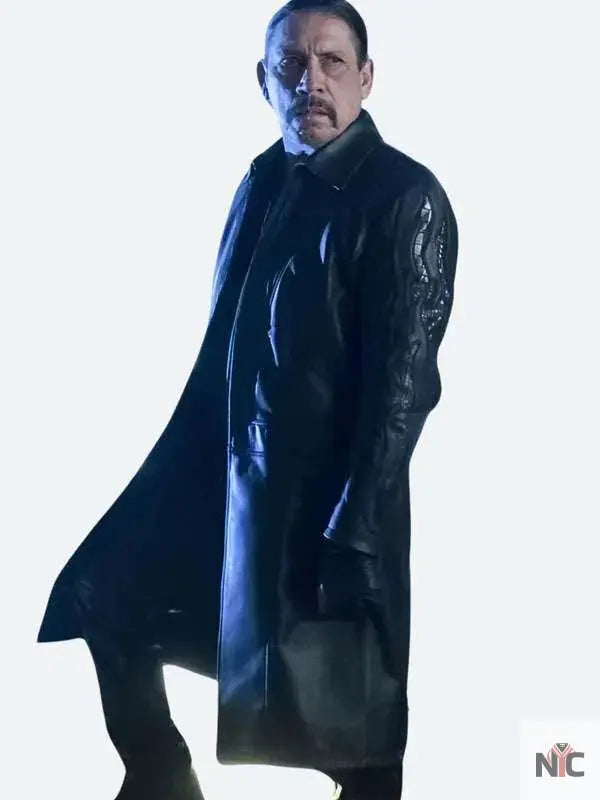 Breacher The Flash S04 Black Leather Coat NYC Jackets