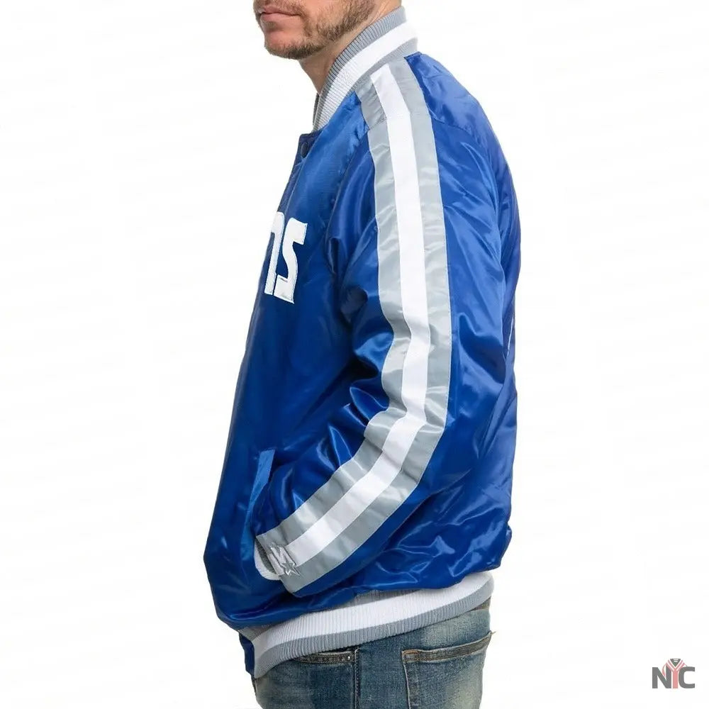 Calvin Johnson Detroit Lions Jacket NYC Jackets