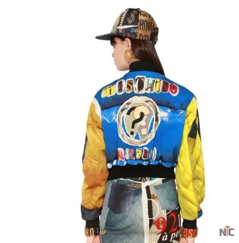 Cardi B Finesse Printed Bomber Jacket NYC Jackets
