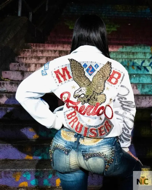Cardi B Pelle Pelle American Bruiser MB Plush Red Jacket - NYC Jackets
