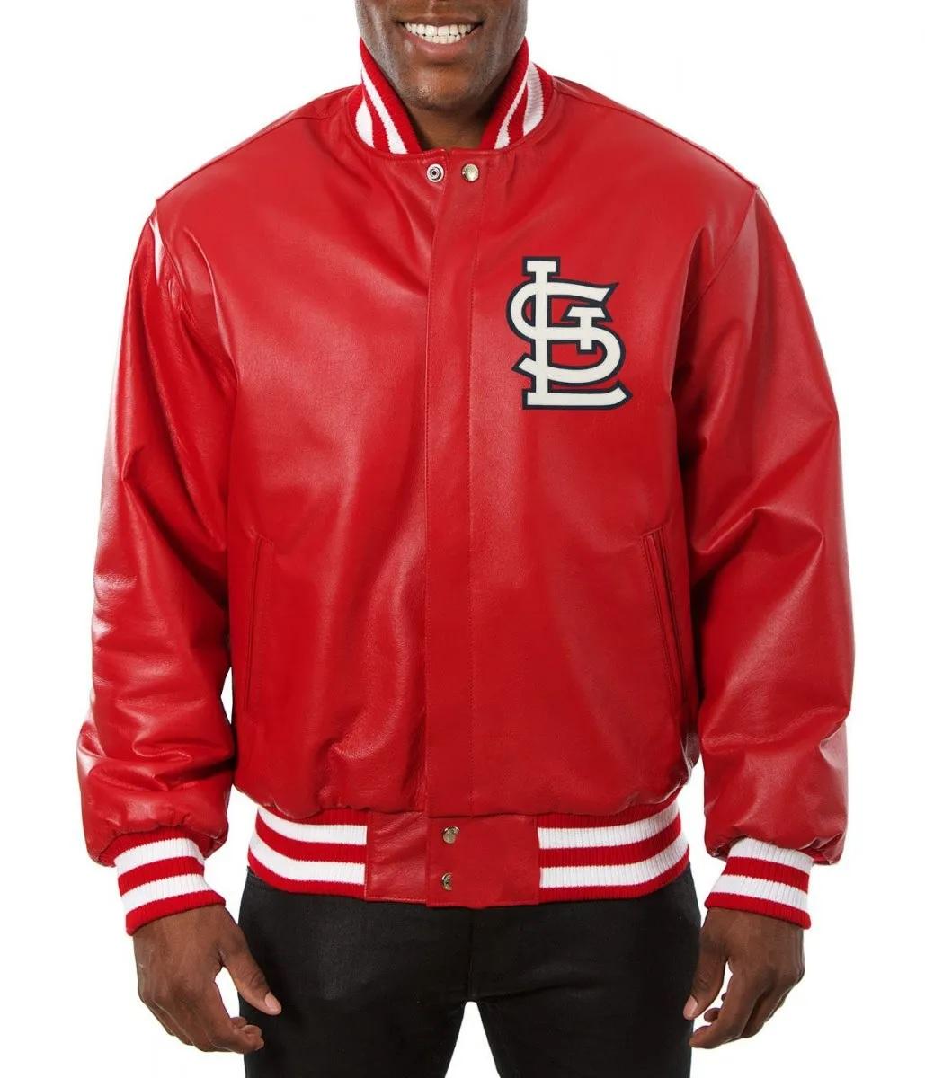 Cardinals St Louis Red Varsity Jacket NYC Jackets