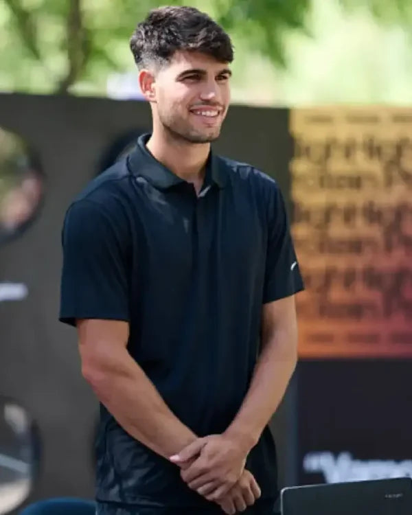 Carlos Alcaraz YoPro Photocall T-Shirt NYC Jackets