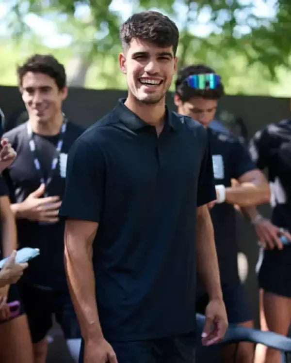 Carlos Alcaraz YoPro Photocall T-Shirt NYC Jackets