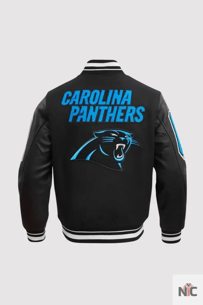 Carolina Panthers Mashup Varsity Jacket NYC Jackets