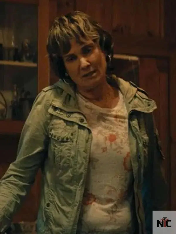 Catherine McClements The Survivors Green Jacket NYC Jackets