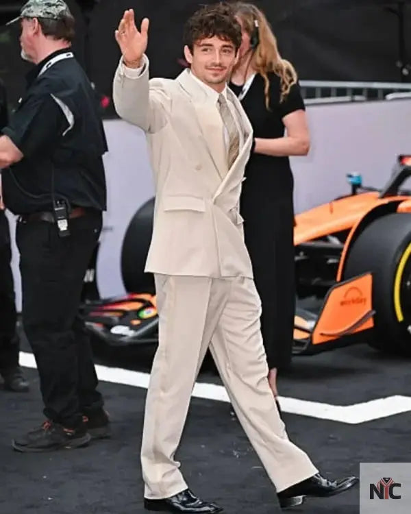 Charles Leclerc F1 World Premiere Blazer NYC Jackets