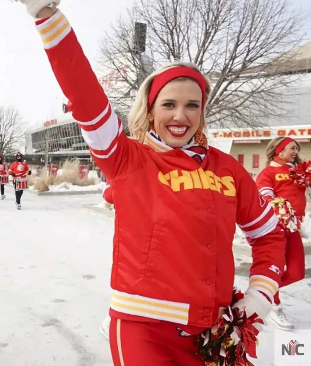 Cheerleaders Kansas City Chiefs Red Jacket NYC Jackets