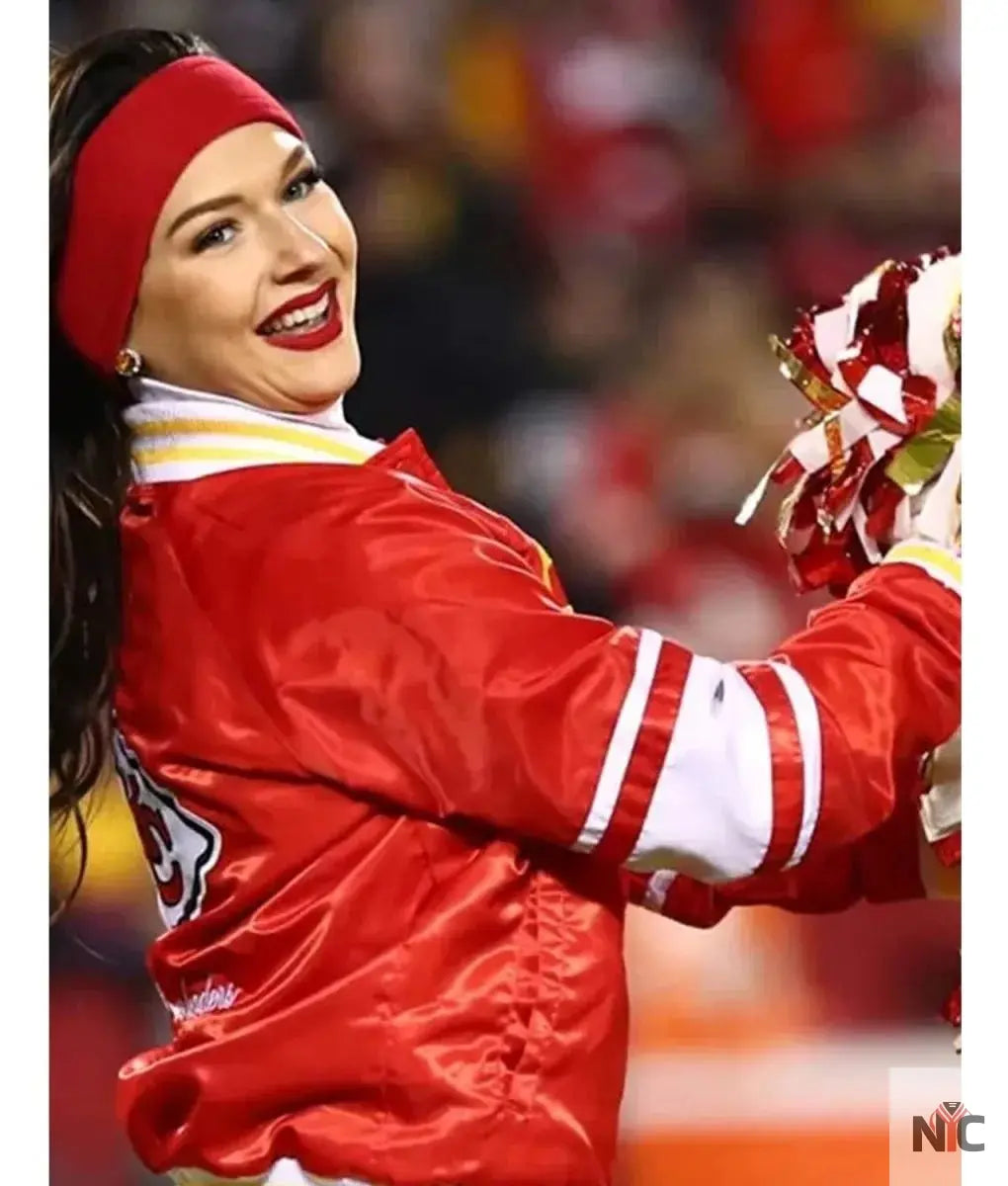 Cheerleaders Kansas City Chiefs Red Jacket NYC Jackets