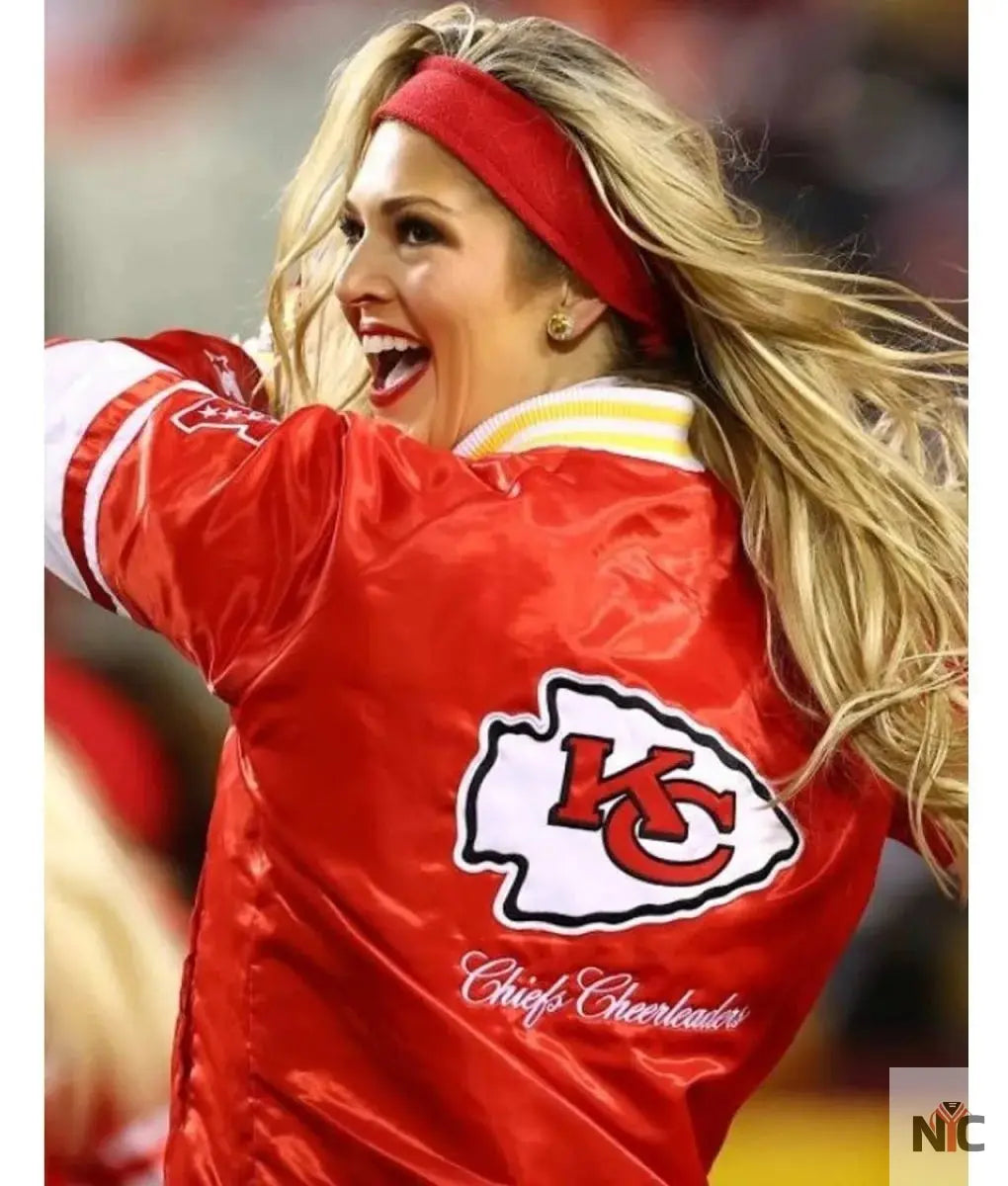 Cheerleaders Kansas City Chiefs Red Jacket NYC Jackets