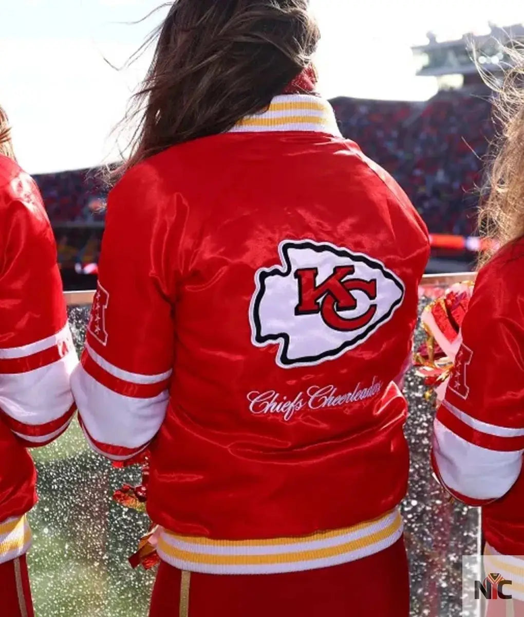 Cheerleaders Kansas City Chiefs Red Jacket NYC Jackets