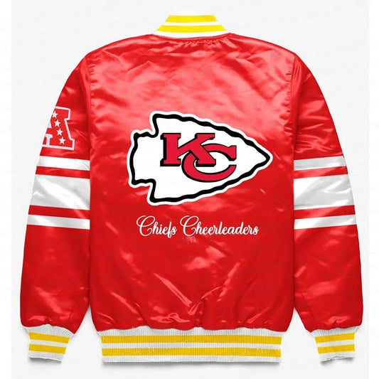 Cheerleaders Kansas City Chiefs Red Jacket - NYC Jackets
