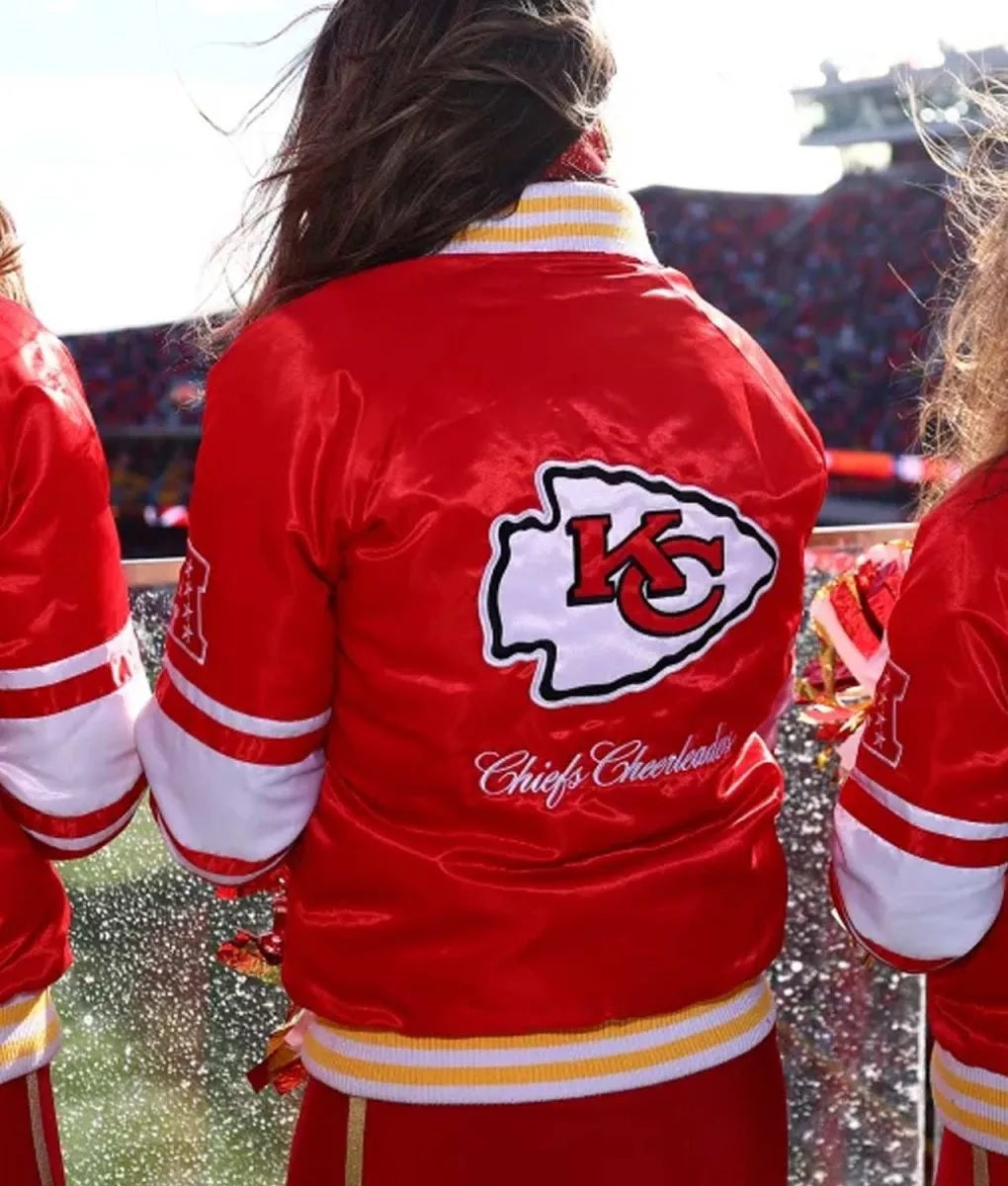 Cheerleaders Kansas City Chiefs Red Jacket NYC Jackets