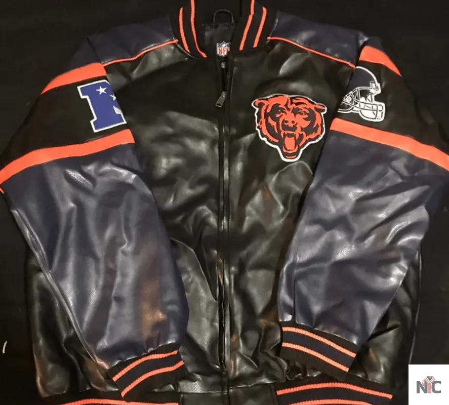 Chicago Bears Leather Jacket NYC Jackets