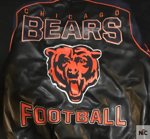 Chicago Bears Leather Jacket NYC Jackets