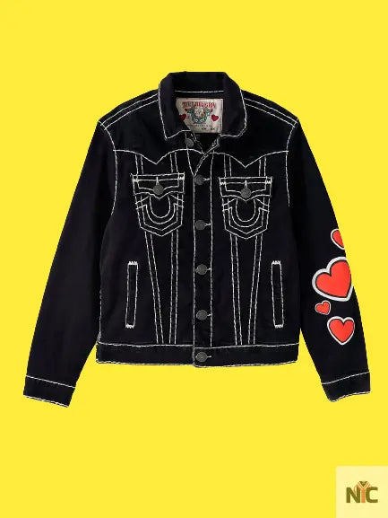 Chief Keef True Religion Denim Jacket NYC Jackets