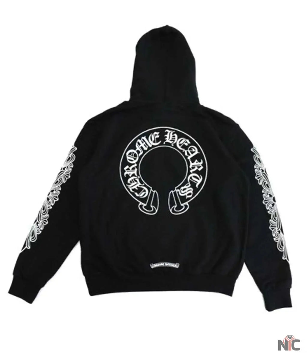 Chrome Hearts Floral Cross Hoodie NYC Jackets