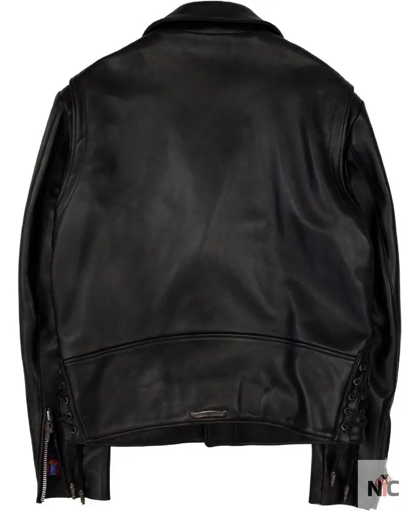 Chrome Hearts Hermès Lined JJ Dean Leather Jacket NYC Jackets