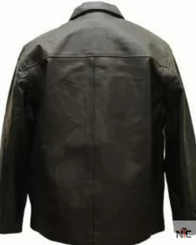 Ciro Citterio Dockside Leather Jacket NYC Jackets