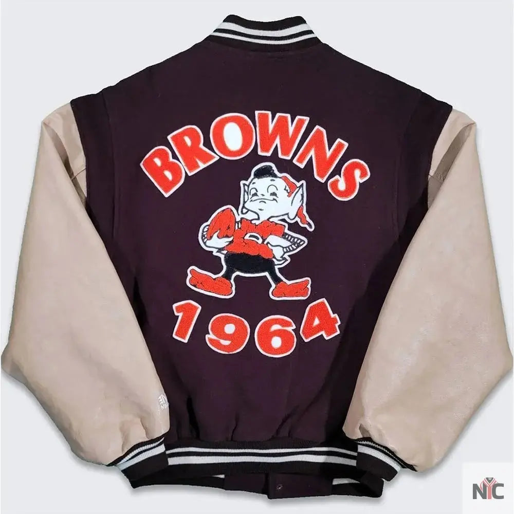 Cleveland Browns 1964 Varsity Jacket NYC Jackets