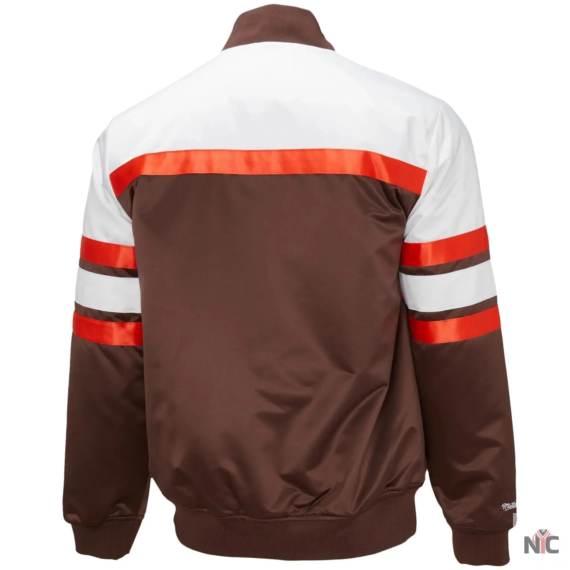Cleveland Browns Team Players Satin Varsity Jacket NYC Jackets