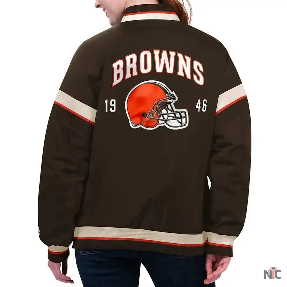 Cleveland Browns Tournament Varsity Jacket NYC Jackets