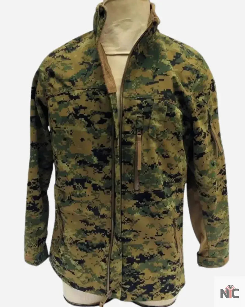 Combat Woodland Camo Jacket NYC Jackets