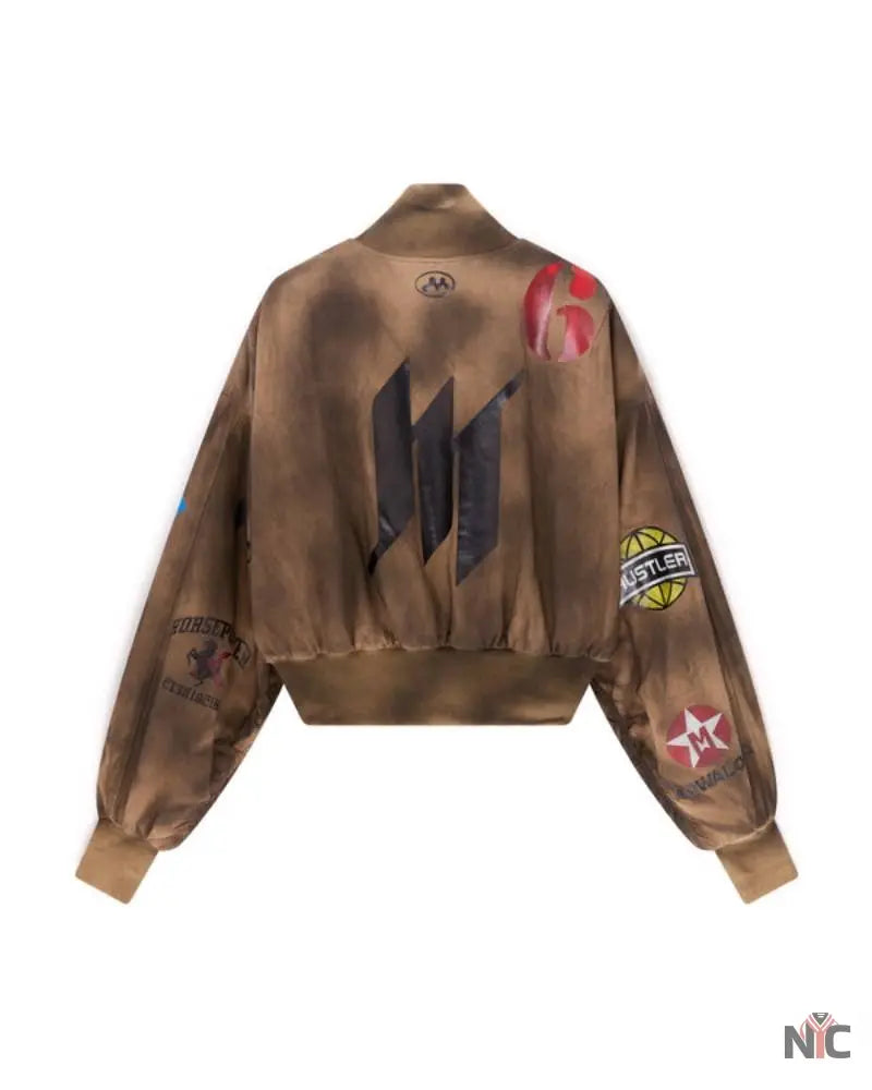 Crash Bomber Tan NYC Jackets