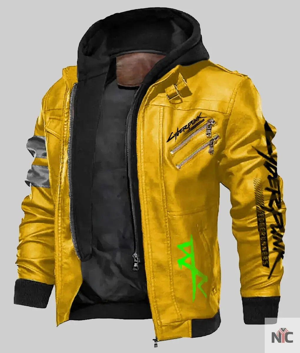 Cyberpunk 2077 Edgerunners David Martinez Yellow Jacket NYC Jackets