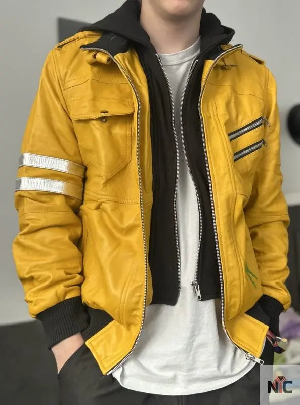 Cyberpunk 2077 Edgerunners David Martinez Yellow Jacket NYC Jackets