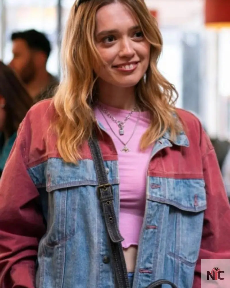 Daddy Issues S01 Aimee Lou Wood Denim Jacket NYC Jackets