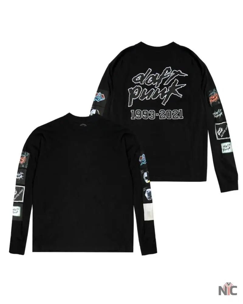 Daft Punk Long Sleeve Tee NYC Jackets