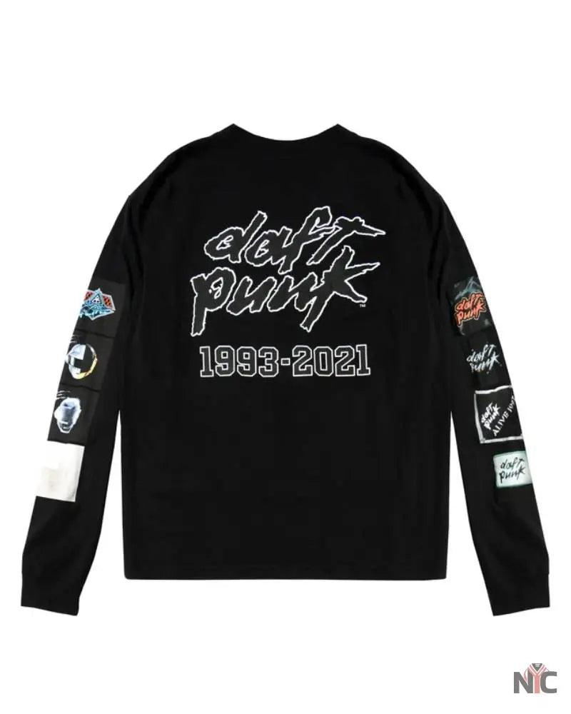 Daft Punk Long Sleeve Tee NYC Jackets