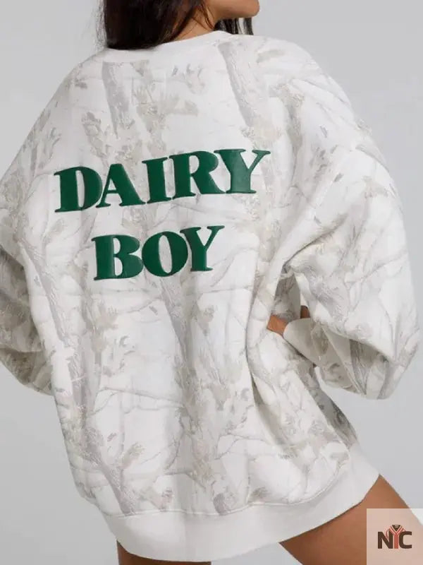 Dairy Boy Sweatshirt NYC Jackets