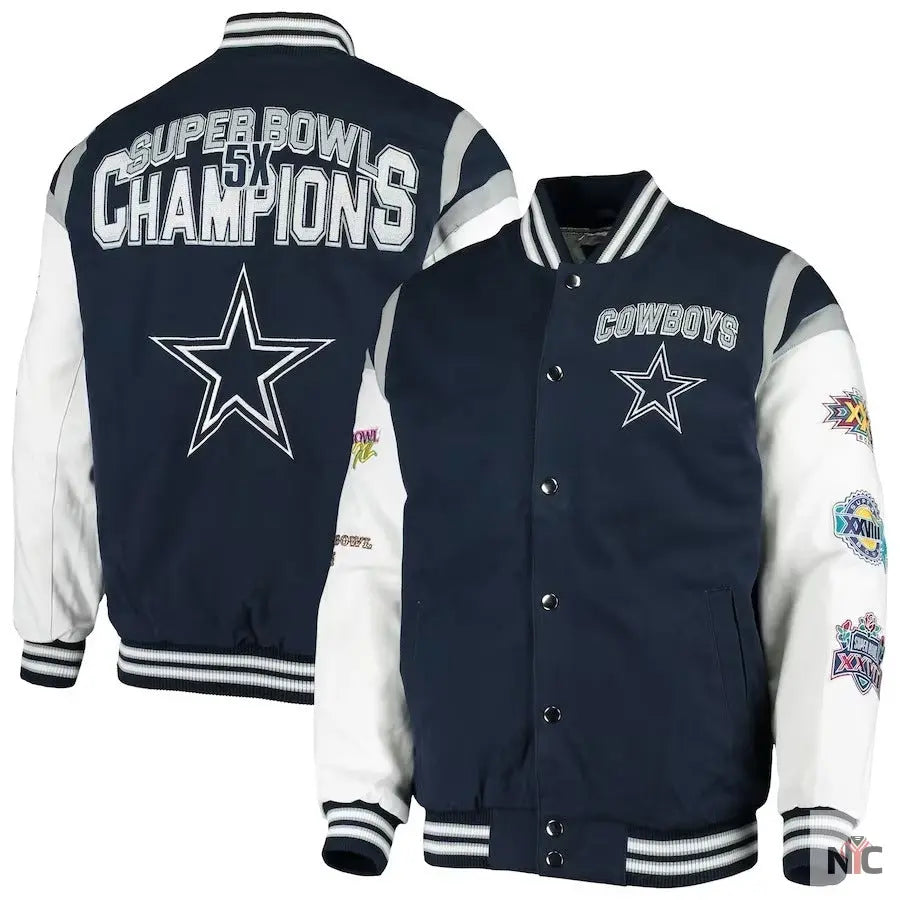 Dallas Cowboys Championship Jacket NYC Jackets