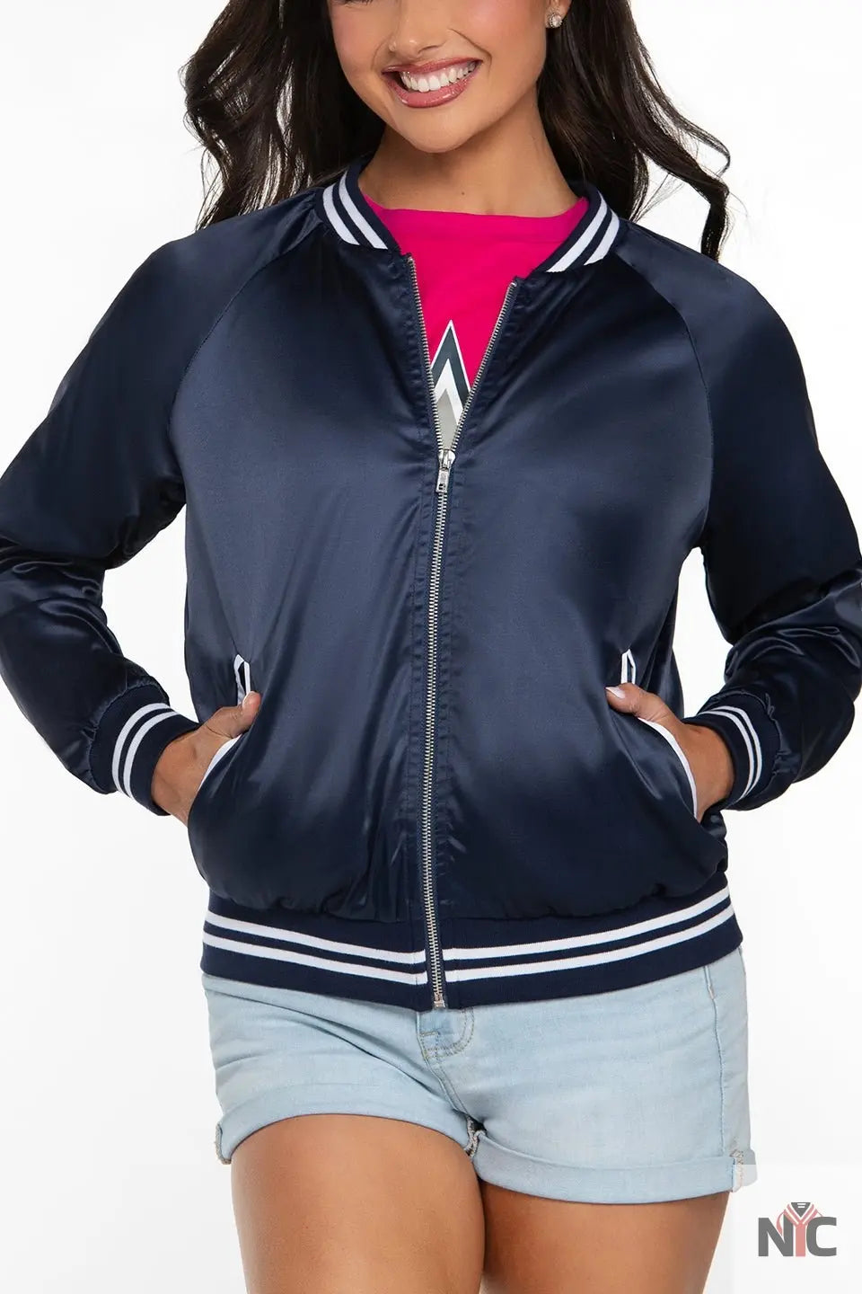 Dallas Cowboys Cheerleader Bomber Jacket NYC Jackets