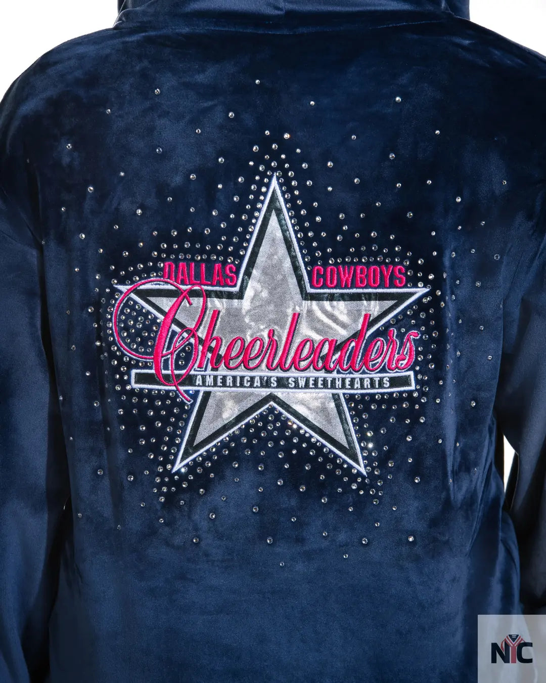 Dallas Cowboys Cheerleader Navy Blue Hoodie NYC Jackets
