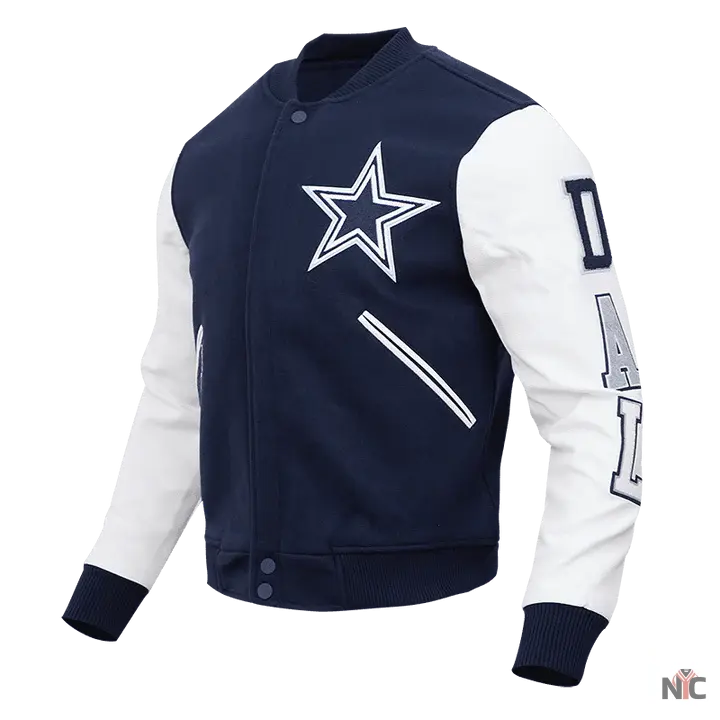 Dallas Cowboys Classic Wool Varsity Jacket NYC Jackets