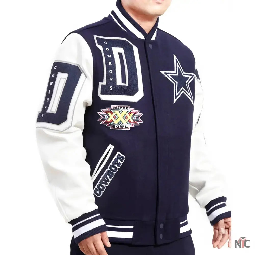 Dallas Cowboys Football Team Players Varsity Jacket NYC Jackets
