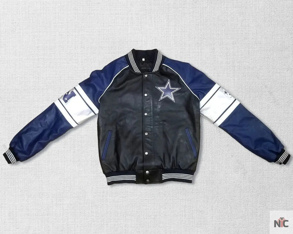 Dallas Cowboys Leather Jacket NYC Jackets